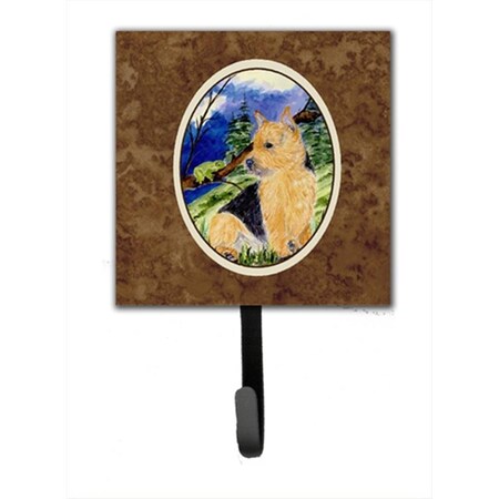 Jensendistributionservices 4.25 x 6 in. Norwich Terrier Leash Or Key Hook MI1709770